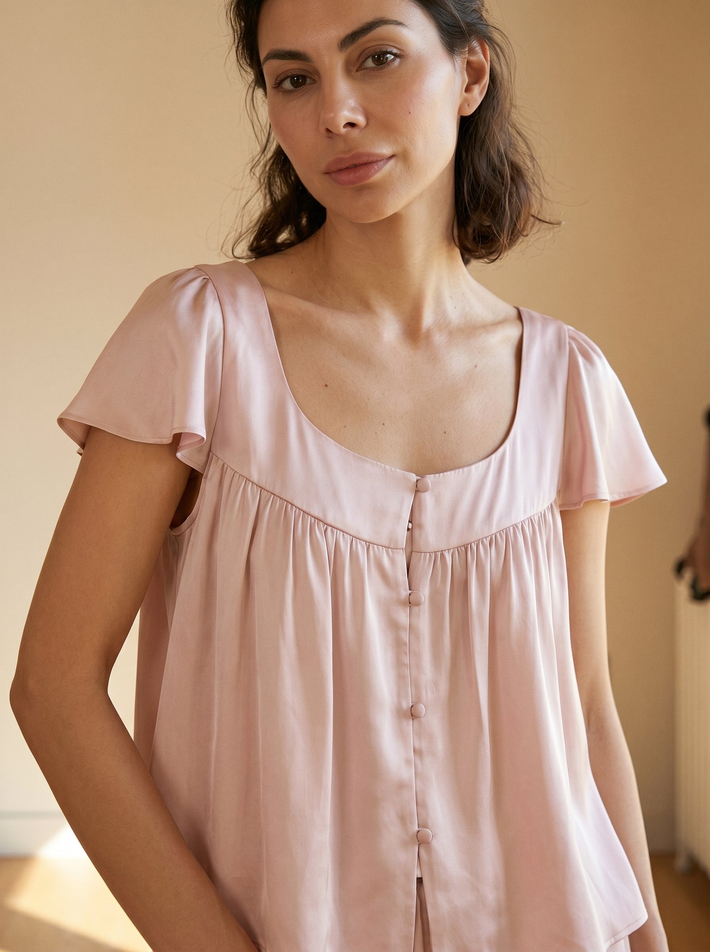 Silxine Short Sleeve Set — editorial